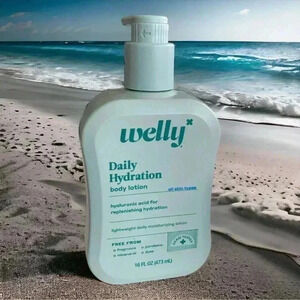 Welly Daily Hydration Moisturizing Hyaluronic Acid Body Body Lotion 16 fl oz